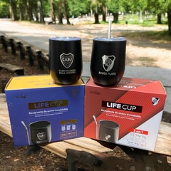 Life Cup Mate Taza Vaso 3 En 1 - Boca / River
