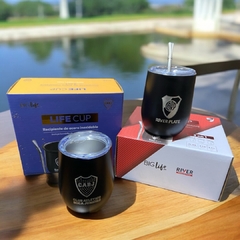 Life Cup Mate Taza Vaso 3 En 1 - Boca / River - comprar online