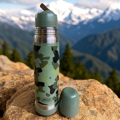 Termo Acero Lumilagro Luminox - Camuflaje