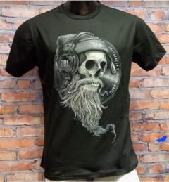 Remera Calavera con Barba - comprar online