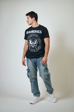 DENIM CARGO