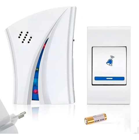 Campainha de Porta Sem Fio Doorbell com 32 Toques