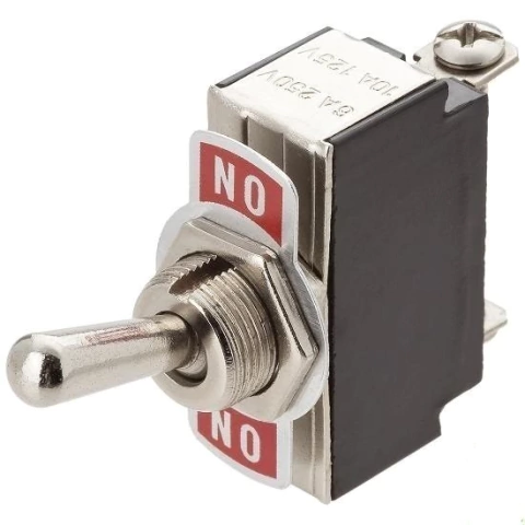 CHAVE KN3B -102 (10A/125V) ON/ON - 3 T - EMB 5PÇS - TEBERA