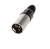 Plug Canon Xlr Macho Prime Preto - Emb 10pçs Tebera