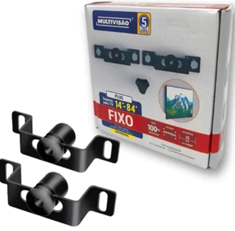 Suporte Fixo p/ TV 14" a 84" Multivisão Alta Resistência