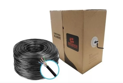 CABO 8 VIAS CFTV - 305M - PR