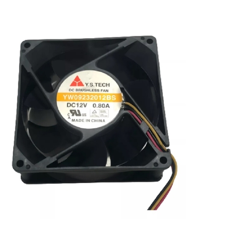 MICROVENTILADOR 92X92X32 12V COM ROLAMENTO