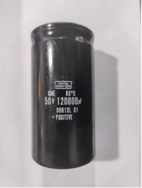 CAPACITOR ELETROLITICO 120000UF X 50V