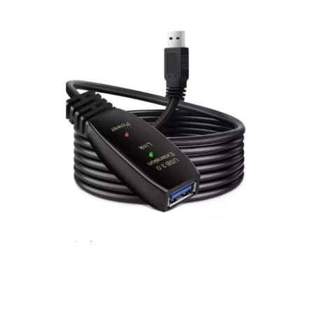 CABO EXTENSOR USB 3.0 C/ REPETIDOR DE SINAL 30 METROS