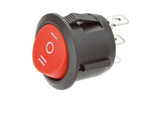 CHAVE KCD-103-5 3 POSICOES 3 TERMINAIS VM - EMB 10PÇS