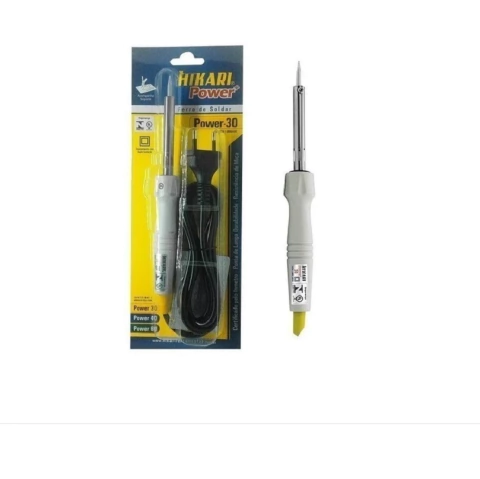 Ferro de Soldar Hikari Power 30W 127V - Eficiente e Prático