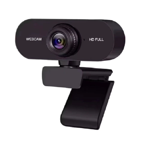 Webcam Full HD 2K USB com Microfone e Alta Qualidade