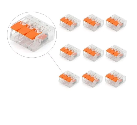 Conector Terminal PCT-413 c/ 10 Peças - Fios Elétricos