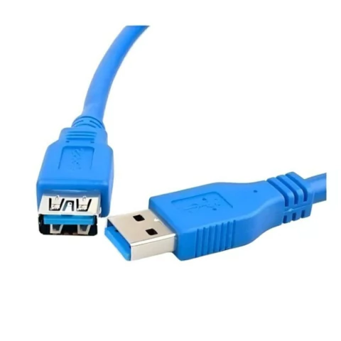CABO USB 3.0 A MACHO X USB A FEMEA 5M AZ TEBERA KIT 3 CABOS