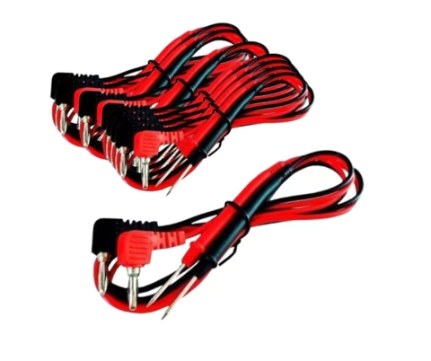 KIT 10 PONTAS DE PROVA P MULTÍMETRO PINO GROSSO 90° PRECISAO