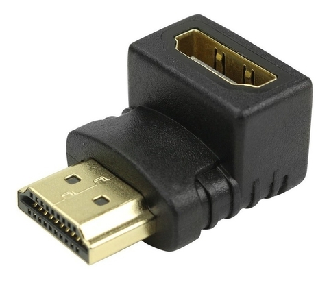 Adaptador Hdmi Macho X Hdmi Fêmea 90 - TEBERA