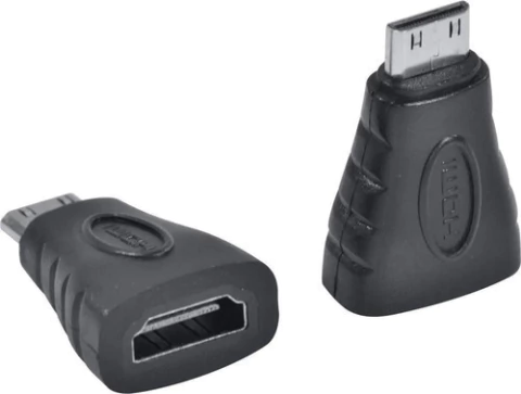 Adaptador Mini Hdmi Macho X Hdmi Fêmea Cinza - TEBERA