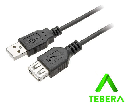 Cabo Usb 2.0 A F X A F - 5m - TEBERA