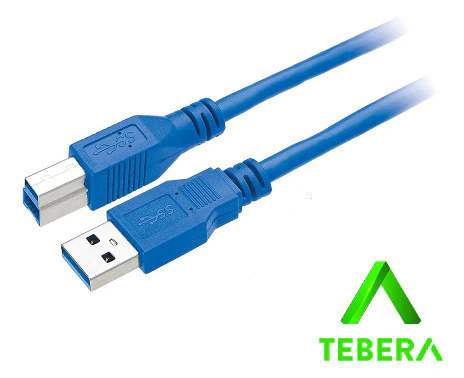 Cabo Usb 3.0 Para Impressora - 5m - TEBERA