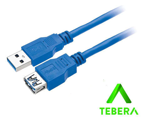 Cabo Usb 3.0 A Macho X Usb A Femea 5m Az TEBERA