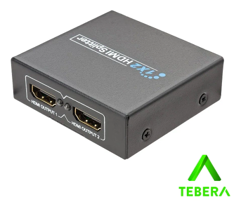 Divisor Splitter Hdmi 1x2 Distribuidor Ps3 Xbox 2 Tv TEBERA