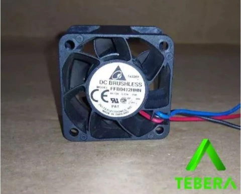 Microventilador 40x40x28mm 12v Delta 8000rpm Kit Com 4pçs