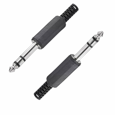 Plug P10 St Plastico C/rabicho - Kit 10pçs - TEBERA