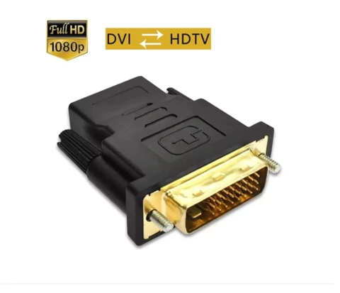 Adaptador Dvi Macho 24+1 X Hdmi Femea TEBERA