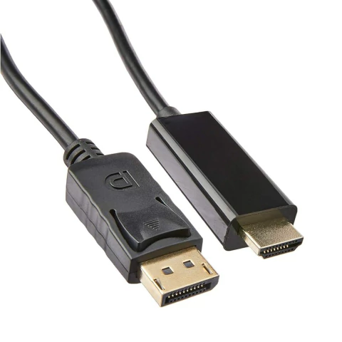 Cabo Displayport Macho X Hdmi Macho Gold 4k 3,0mts TEBERA