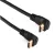 Cabo Hdmi 2.0 4k 19+1p Ultra Hd Gold 90º 30awg 2m - TEBERA - TEBERA