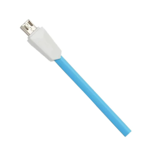 Cabo Micro Usb 2.0a - Azul E Branco Smartphone
