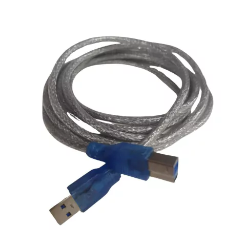 Cabo Usb 3.0 A Macho X Usb 3.0 B Macho 5m Cristal - TEBERA