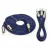 Cabo P2 Stereo + 2rca Metal Prof - Cabo Azul - 3m TEBERA na internet
