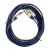 Cabo P2 Stereo + 2rca Metal Prof - Cabo Azul - 3m TEBERA - loja online