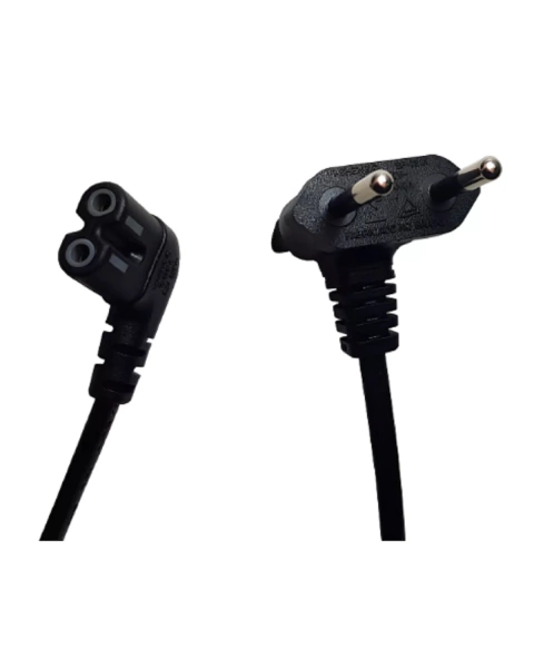 Cabo De Força Tipo 8 1,50m / Tv Sam 90 G - 2x0,50mm - Tebera