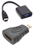 Conversor HDMI X VGA + Adap HDMI F X Micro HDMI M - TEBERA