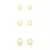 BRINCO TRIO ESFERA - 5151604 - comprar online