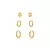 Brinco trio argola - 140461 - comprar online