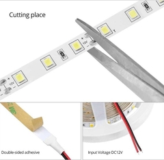 Tira Luces Led Interior 4040 Luz Blanca Fría 5 Metros - Urquinet