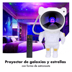 Astronauta Proyector Led de Galaxias y Estrellas USB