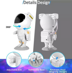 Astronauta Proyector Led de Galaxias y Estrellas USB - tienda online