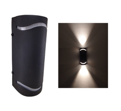 Aplique Bidireccional "ONDA" Exterior con Dicroica Led 7w - Urquinet