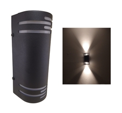 Aplique Bidireccional "QUATRO" Exterior con Dicroica Led 7w - Urquinet