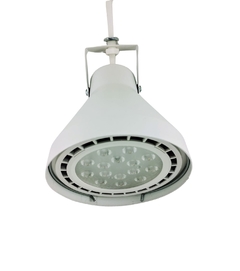 Spot Cabezal Cónico AR111 Blanco 15W Led Completo - comprar online