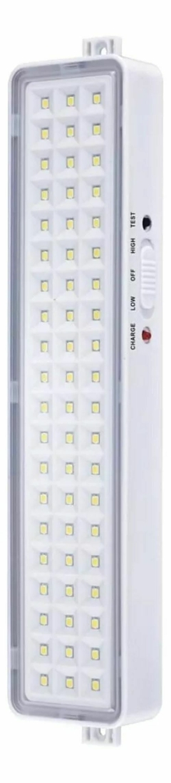 Luz de Emergencia 60 Leds 4W Recargable a 220V con 2 Intensidades