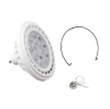 Barral Aplique Listón 3 Luces Tacho AR111 Led 11W Blanco - tienda online