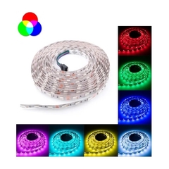 Tira Luces Led Interior 5050 RGB Colores 5 Metros - comprar online