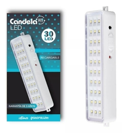 Luz de Emergencia 30 Leds 2W Recargable a 220V con 2 Intensidades - comprar online