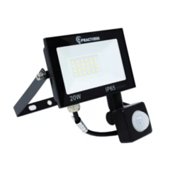 Reflector Led 20W para Exterior con Sensor de Movimiento