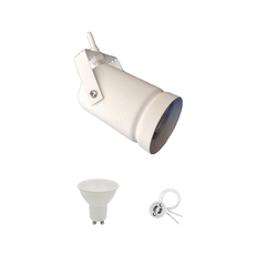 Spot Cabezal Blanco con Dicroica Led 7w 110° - comprar online